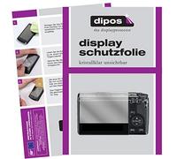 dipos I 2X Protector de Pantalla Compatible con Ricoh GR III pelicula Protectora Claro