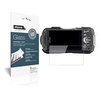 dipos I 2X Protector de Pantalla Compatible con Ricoh WG-70 Vidrio Flexible Cristal Proteccion 9H