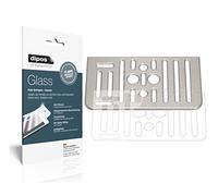 dipos I 2X Protector de Pantalla Compatible con SAECO Gran Baristo 8964 Tropfblech Vidrio Flexible Cristal Proteccion 9H