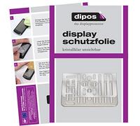 dipos I 2X Protector de Pantalla Compatible con SAECO Gran Baristo 8968 Tropfblech pelicula Protectora Claro