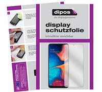 dipos I 2X Protector de Pantalla Compatible con Samsung Galaxy A20e pelicula Protectora Claro