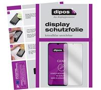 dipos I 2X Protector de Pantalla Compatible con Samsung Galaxy A70 pelicula Protectora Claro