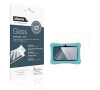 dipos I 2x Protector de Pantalla compatible con SaveFamily Kids Tablet 7 Vidrio Flexible Cristal Proteccion 9H