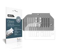 dipos I 2X Protector de Pantalla Compatible con Siemens EQ6 700 Bandeja de Goteo Vidrio Flexible Cristal Proteccion 9H