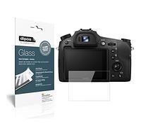 dipos I 2X Protector de Pantalla Compatible con Sony Cyber-Shot DSC-RX10 II Vidrio Flexible Cristal Proteccion 9H