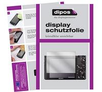 dipos I 2X Protector de Pantalla Compatible con Sony RX100 VII pelicula Protectora Claro