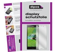 dipos I 2X Protector de Pantalla Compatible con Sony Xperia XZ1 Compact pelicula Protectora Claro