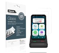 dipos I 2x Protector de Pantalla compatible con SPC Zeus 2 Vidrio Flexible Cristal Proteccion 9H