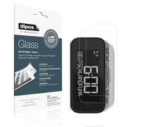 dipos I 2x Protector de Pantalla compatible con TechniSat Digitradio 52 BT Vidrio Flexible Cristal Proteccion 9H