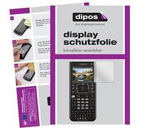 dipos I 2X Protector de Pantalla Compatible con Texas Instruments TI Nspire CX Taschenrechner pelicula Protectora Claro