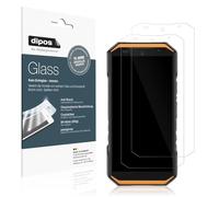 dipos I 2x Protector de Pantalla compatible con Ulefone Armor X32 Pro Vidrio Flexible Cristal Proteccion 9H