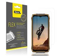 dipos I 2x Protector de Pantalla compatible con Ulefone RugKing 4 Pro - cobertura 100% para pantalla I 3D Full Cover láminas protectoras