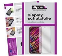 dipos I 2X Protector de Pantalla Compatible con Umidigi F1 Play pelicula Protectora Claro