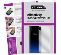 dipos I 2X Protector de Pantalla Compatible con Vivo Y91 Trasero pelicula Protectora Claro
