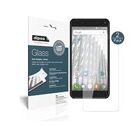 dipos I 2X Protector de Pantalla Compatible con Walton Primo HM4i Vidrio Flexible Cristal Proteccion 9H