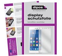 dipos I 2X Protector de Pantalla Compatible con ZTE Blade L7 pelicula Protectora Claro