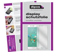 dipos I 2X Protector de Pantalla Compatible con ZTE Nubia M2 pelicula Protectora Claro