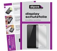 dipos I 2X Protector de Pantalla Compatible con ZUK Z2 Pro pelicula Protectora Claro