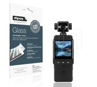 dipos I 2x Protector de Pantalla compatible con Zymblingst Mini Body-Cam 4K Vidrio Flexible Cristal Proteccion 9H