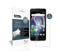 dipos I 2X Protector de Pantalla Mate Compatible con Alcatel Idol 5s Vidrio Flexible Cristal Proteccion 9H