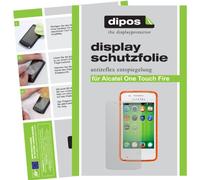 dipos I 2X Protector de Pantalla Mate Compatible con Alcatel One Touch Fire pelicula Protectora