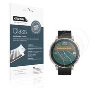 dipos I 2x Protector de Pantalla mate compatible con Amazfit Active 3 Premium Vidrio Flexible Cristal Proteccion 9H