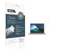 dipos I 2x Protector de Pantalla mate compatible con Asus ExpertBook P1 P1503CVA Vidrio Flexible Cristal Proteccion 9H