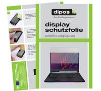 dipos I 2X Protector de Pantalla Mate Compatible con ASUS ROG Strix Scar III G731GW-EV104T pelicula Protectora
