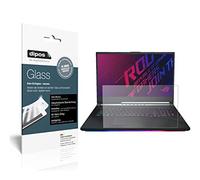 dipos I 2X Protector de Pantalla Mate Compatible con ASUS ROG Strix Scar III G731GW-EV104T Vidrio Flexible Cristal Proteccion 9H
