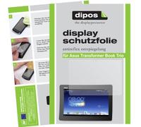 dipos I 2X Protector de Pantalla Mate Compatible con ASUS Transformer Book Trio pelicula Protectora