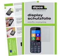 dipos I 2X Protector de Pantalla Mate Compatible con BEA-fon SL820 pelicula Protectora