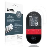 dipos I 2x Protector de Pantalla mate compatible con Beurer EM 59 Vidrio Flexible Cristal Proteccion 9H