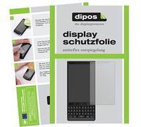 dipos I 2X Protector de Pantalla Mate Compatible con Blackberry Key 2 pelicula Protectora