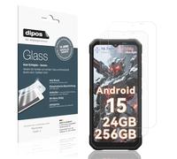 dipos I 2x Protector de Pantalla mate compatible con Blackview FORT 2 Vidrio Flexible Cristal Proteccion 9H