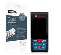 dipos I 2x Protector de Pantalla mate compatible con Bosch Professional Laser GLM 150-27 Vidrio Flexible Cristal Proteccion 9H