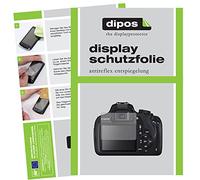 dipos I 2X Protector de Pantalla Mate Compatible con Canon EOS 1200D pelicula Protectora