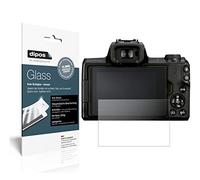 dipos I 2X Protector de Pantalla Mate Compatible con Canon EOS M50 Mark II Vidrio Flexible Cristal Proteccion 9H
