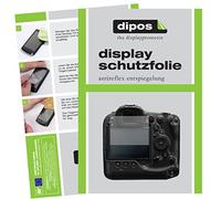 dipos I 2X Protector de Pantalla Mate Compatible con Canon EOS R3 pelicula Protectora
