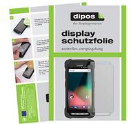 dipos I 2X Protector de Pantalla Mate Compatible con Casio IT-G400 pelicula Protectora