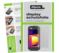 dipos I 2X Protector de Pantalla Mate Compatible con Caterpillar Cat S60 pelicula Protectora