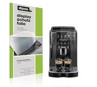 dipos I 2x Protector de pantalla mate compatible con De Longhi Magnifica Start ECAM 220.22.GB pelicula protectora