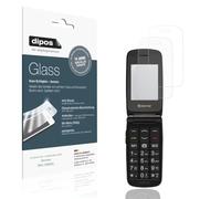 dipos I 2x Protector de Pantalla mate compatible con Denver BAS-24800L Vidrio Flexible Cristal Proteccion 9H