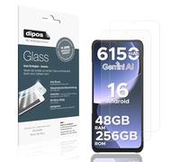 dipos I 2x Protector de Pantalla mate compatible con DOOGEE Note 56 Plus Vidrio Flexible Cristal Proteccion 9H