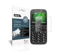 dipos I 2X Protector de Pantalla Mate Compatible con Doro 1370 Vidrio Flexible Cristal Proteccion 9H