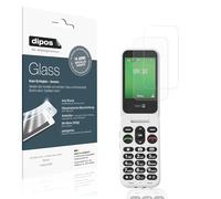 dipos I 2x Protector de Pantalla mate compatible con Doro Leva E30 Vidrio Flexible Cristal Proteccion 9H
