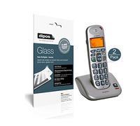 dipos I 2X Protector de Pantalla Mate Compatible con Emporia D40 ABB Vidrio Flexible Cristal Proteccion 9H