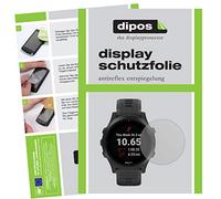 dipos I 2X Protector de Pantalla Mate Compatible con Garmin Forerunner 245 pelicula Protectora