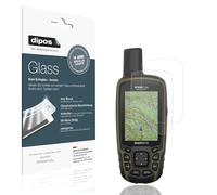 dipos I 2x Protector de Pantalla mate compatible con Garmin GPSMAP 65s Vidrio Flexible Cristal Proteccion 9H