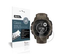 dipos I 2X Protector de Pantalla Mate Compatible con Garmin Instinct Tactical Edition Vidrio Flexible Cristal Proteccion 9H