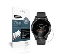 dipos I 2X Protector de Pantalla Mate Compatible con Garmin Vivoactive 4s (40mm) Vidrio Flexible Cristal Proteccion 9H